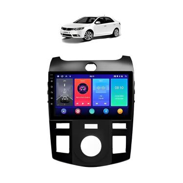 Imagem de Kit Multimídia Cerato 09 / 13 Ar Analogico 9 Pol Android Carplay Gps 2/32GB - 915BR ROADSTAR