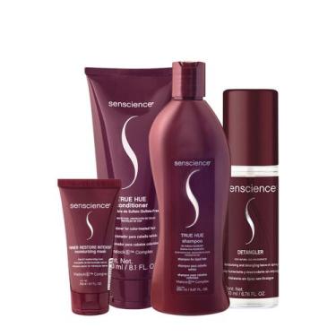 Imagem de Kit Senscience True Hue Inner Detangler Home Care Leave-in (4 produtos