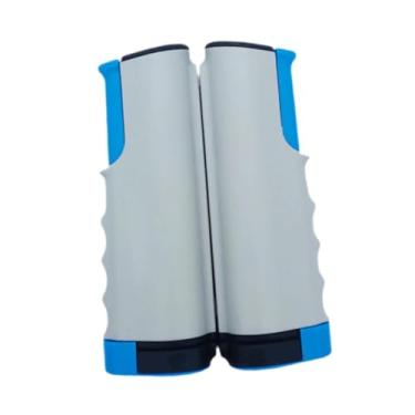 Imagem de Generic Rede de tênis de tênis de mesa de pingpong retrátil com treinamento de grampo facilmente configurado para qualquer torneio de tabela rede de pingpong, Cinza