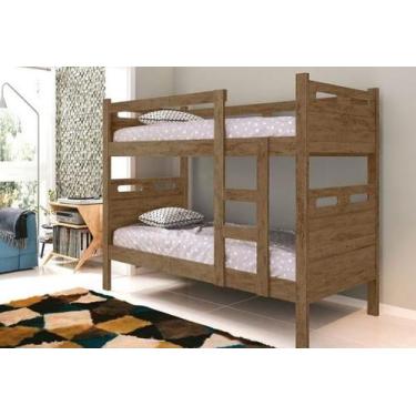 Imagem de Beliche Reforçada 100% MDF Fenix Jaspe - Legno