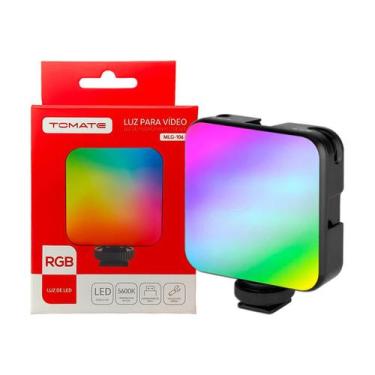 Imagem de Luz de Preenchimento de 7W para Vídeos LED Impactantes - Tomate
