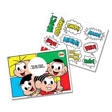 Imagem de Kit Decorativo Turma da Monica Festcolor Vermelho/Amarelo