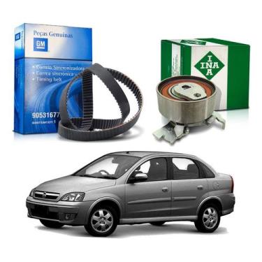 Imagem de Kit Correia Dentada Tensor Gm Corsa Sedan 1.8 2003 A 2009