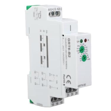 Imagem de Interruptor Temporizador de Atraso de 0,1s a 10 Dias Com Configuração de Potenciômetro, Indicador LED, Caixa de PC para relé de Tempo Multifuncional