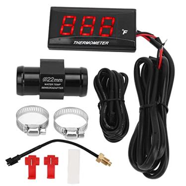 Imagem de Medidor Universal de Temperatura água para Motocicleta, Display LED de Alta Precisão, Caixa ABS à Prova D'água, Essencial para Passeios Ao Ar Livre, Leve e, Adequado para