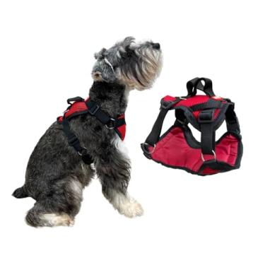 Imagem de Peitoral Safari P para Cachorro de Pequeno Porte - Canadá K9 (vermelho)