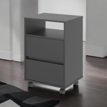 Imagem de Gaveteiro Renard Com Rodízios Preto