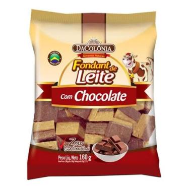 Imagem de Fondant De Leite Com Chocolate Dacolonia 160g - DaColônia