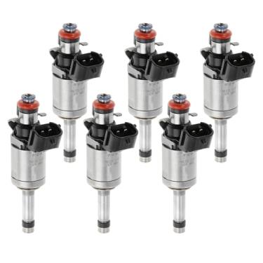 Imagem de Motoforti 6 peças No.FT4E9F593AA/FT4E-9D280-BA Injetor de combustível para Ford EDGE 6 Cyl 2.7L 2015-2018 Motor Motor Match Combustível Bocal