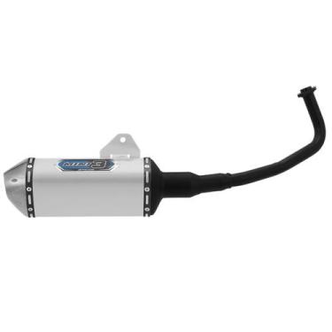 Imagem de Escapamento esportivo de moto Pro Tork Mini 3 para Pcx, PRATA, Único