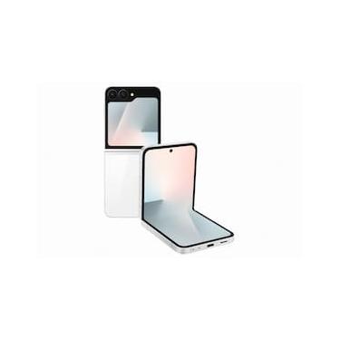 Imagem de Smartphone Samsung Galaxy Z Flip7 FE 5G 128GB 8GB RAM Tela 6.7" AMOLED Android 16 Câmera 50MP Branco