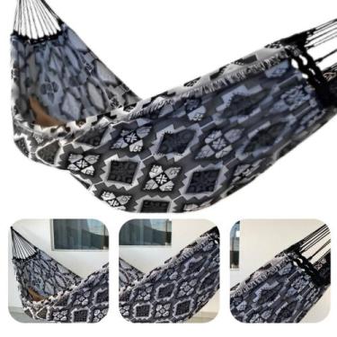 Imagem de Rede De Descanso Dormir Grande Indiana Casal Reforçada - Itens Casa Tê