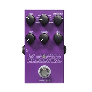 Imagem de Digital Delay Guitar Pedal Profissional Multi Efeitos Knob Control Metal Purple 9 Delay Tipos ANALOG DUAL DUCK TREM REVERSE dTAPE ICE LOFI PADRÃO para Guitarra Elétrica Bass