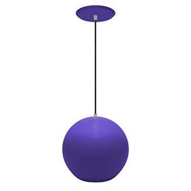 Imagem de Pendente Bola, Cromalux, 300210, 25 W, Roxo Fosco