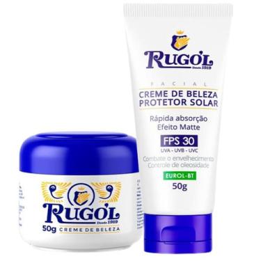 Imagem de Kit Protetor Solar Rugol Fps 30 50g + Creme Rugol Pote 50g