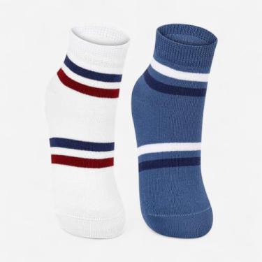 Imagem de Kit Meia Lupo Infantil Com 2 Pares, 0900, 24a29