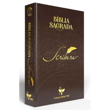 Imagem de Bíblia Sagrada - Scribere - Marrom