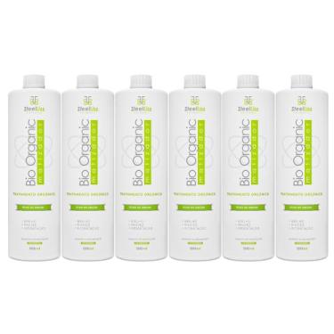 Imagem de Progressiva Anti-frizz Matizadora Organic 6 Unidades Atacado - Steel L