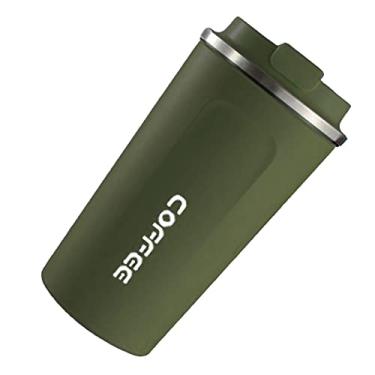 Imagem de Yinhing Viaje Caneca de café, Cofre de café Com Tampa de Temperatura Inteligente Exibir Xícara de, Xícara de Em Aço Inoxidável, Copo de de Isolamento Com Copos de Reutilizáveis Com Tampas para