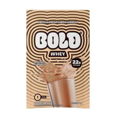 Imagem de Sachê Whey Protein Bold Milkshake de Baunilha 30g - Bold Bar