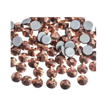 Imagem de Strass Termocolante DMC Cor Verde Vulcão Hot Fix Cristal Para Costura 
