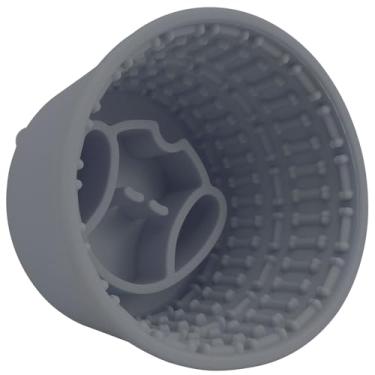 Imagem de Cão alimentador lento balde alimentador lento de silicone tigela para cães com ventosa deslizante grande volume alimentador lento tigela para cães fácil de usar, alimentador lento portátil adequado