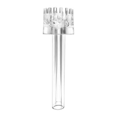 Imagem de ShengQuanHao Skimmer de aquário acrílico transparente resistente para tubo de entrada e saída, ferramenta para remoção de película de óleo, 16mm