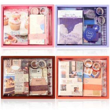 Imagem de Kit de suprimentos para scrapbooking Crtiin 1388 unidades de estética 