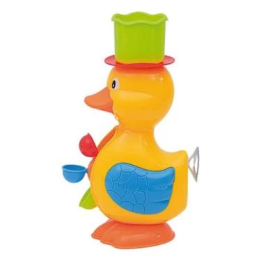Imagem de Pato Hora do Banho com Roda Giratória 28cm Zippy Toys - 10349