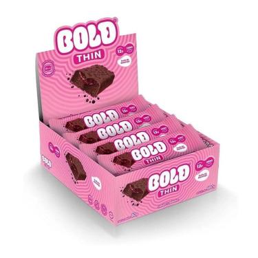 Imagem de Display 12 Un Barras Protéicas Bold Thin 40G