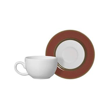 Imagem de Conjunto Alleanza de 6 Xicaras Café c/pires Celebrate Vermelho