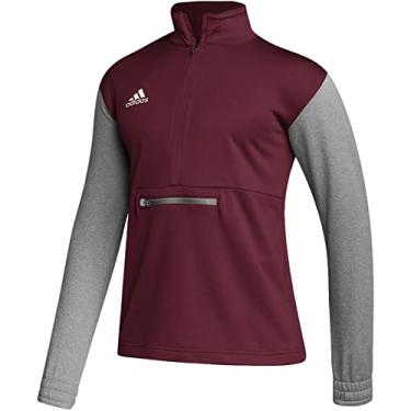 Imagem de adidas Pulôver masculino com zíper 1/4 da Team issue GG