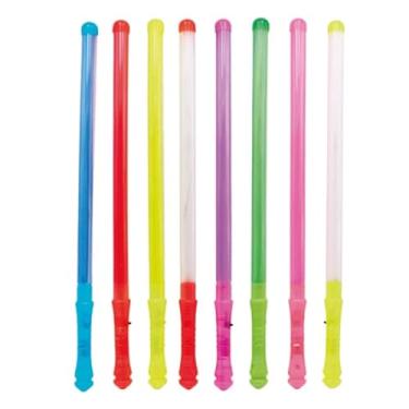 Imagem de Bastão De Led P/Festas Algodão Doce 10 Unidades