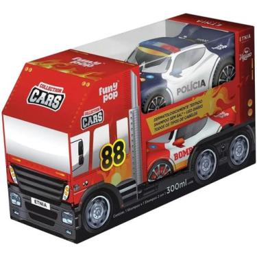 Imagem de Kit Bebê Natureza Collection Cars Shampoo 300ml Shampoo 3 em 1 300ml