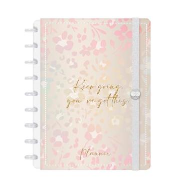 Imagem de Planner Inteligente 2026 Iscool Disc Datado Natural Fashion Flor
