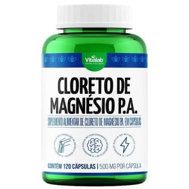 Imagem de Cloreto de Magnésio PA (120 caps) Vitalab
