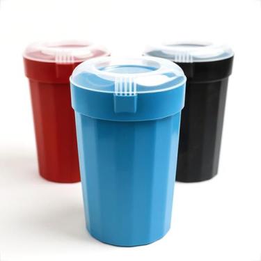 Imagem de Kit 5 Jarras Plásticas 2 Litros Com Tampa Cristal Para Suco e Água - G