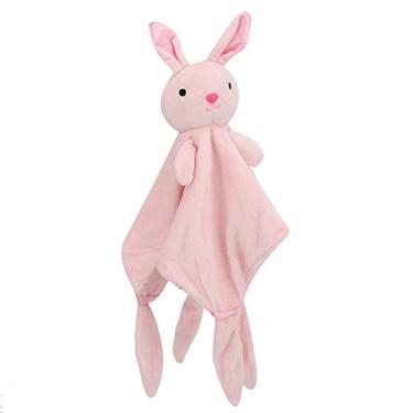 Imagem de GOWENIC Toalha de Boneca Animal de Desenho Animado para bebê, Padrão de Elefante Fofo, Atenção do bebê, Macia e Durável (macaco) (Coelhinho)