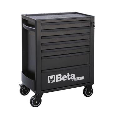 Imagem de Carrinho Para Ferramentas Beta 07 Gavetas Rsc24-7 Full Preto + Kit Berço Premium Beta Bwkit-prm1 Com