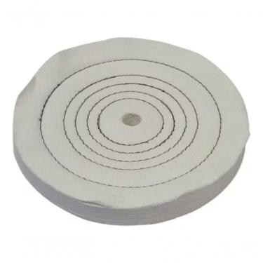 Imagem de Roda Pano Costurada Para Polimento 200x20mm Rp20c
