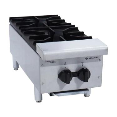 Imagem de Fogão Americano De Mesa Venâncio 2 Bocas Gn Baixa Pressão Fa2m