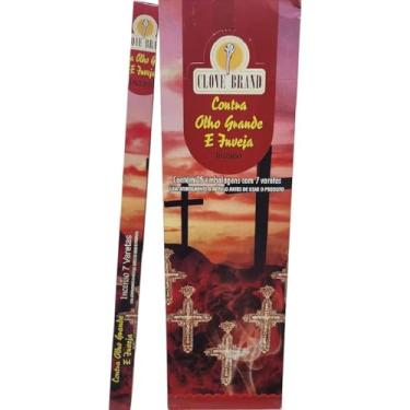 Imagem de Clove Brand Incenso Contra Olho Grande e Inveja, 175 Varetas, 25 Caixas, Varetas de Bambu, Aroma Tradicional, Proteção Espiritual, Fabricado na Índia