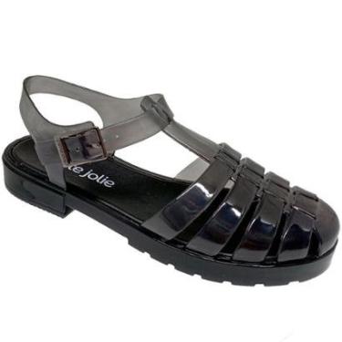 Imagem de Sandália Petite Jolie PJ5595 Preto Translucido-Feminino