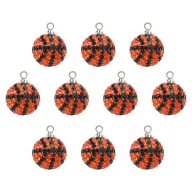 Imagem de Ipotkitt Pingentes de resina sortidos para fazer joias, paleta, basquete, pingentes para pulseira, colar, brincos, chaveiros, artesanato, Strass, Sem Pedra Preciosa