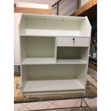 Imagem de Balcão Caixa Mdf (lojas, Valet, Mercados, Aviários) Atendime - INFINIT