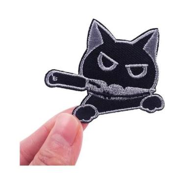 Imagem de Patch Bordado De Raposa E Ovelha Estilo Punk Para Aplicar Em Roupas E 