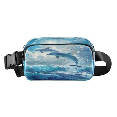 Imagem de CEBUGI Pochetes de caminhada para homens e mulheres, pochetes modernas resistentes à água com cinto ajustável para treino, viagem, corrida