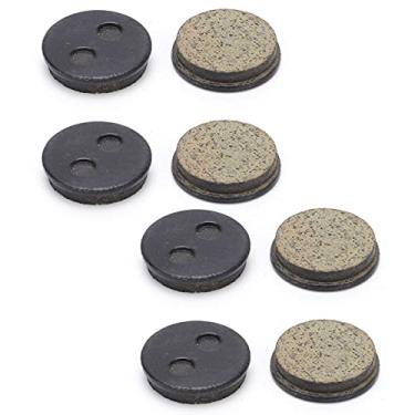 Imagem de Zerodis Pastilhas de Freio a Disco para Mountain Bike BB5, 4 Pares, Cetona de óleo de Resina Semi-metálica M446 Compatível Com Bicicletas Elétricas Pastilha de Freio de Bicicleta