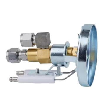 Imagem de FLCPJGV Bocal para Queimador de óleo Residual com Mecanismo de Atomização a Ar, Controle Preciso de Fluxo E Carcaça Robusta para Sistemas de Queimadores Indus, Diâmetro do furo: 0,6 mm