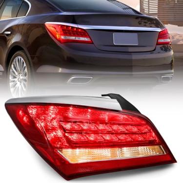 Imagem de FIONE Conjunto de luz traseira compatível com Buick Lacrosse 2014-2016 Luz de freio traseira lado esquerdo do motorista LH 09011018